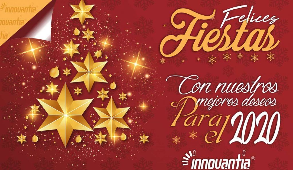 felicitacion innovantia 1024x596 - Les deseamos nuestros mejores deseos para el 2020 y unas Felices Fiestas