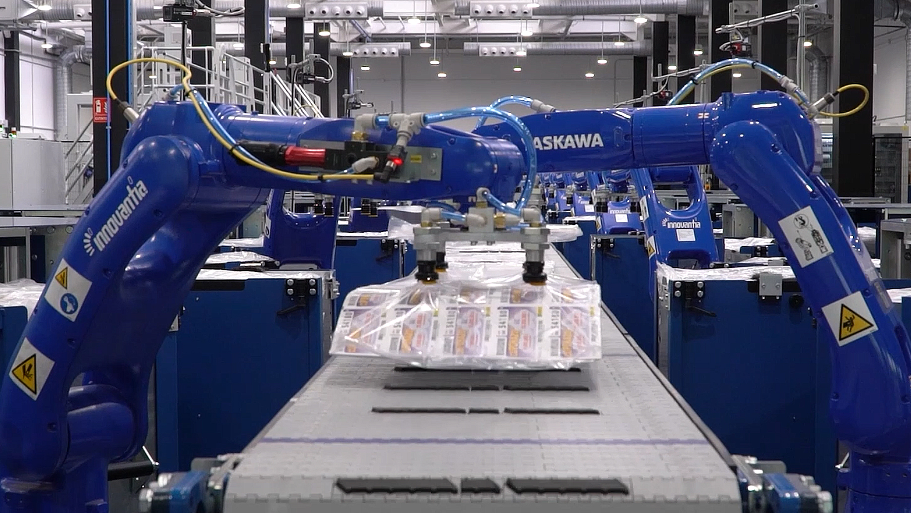 image - Innovantia® lleva al centro productivo de la ONCE los beneficios de la Industria 4.0 con 24 robots MOTOMAN de Yaskawa